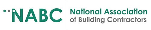 NABC National Association of Building Contractors logo on white background